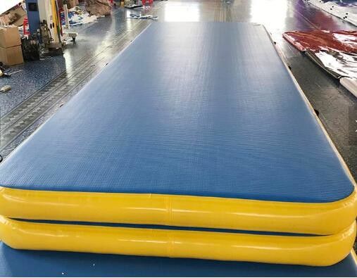 tapis d'air de gymnastique d'épaisseur de 0.9mm, voie d'air gonflable pour le tapis de voie d'air de formation physique