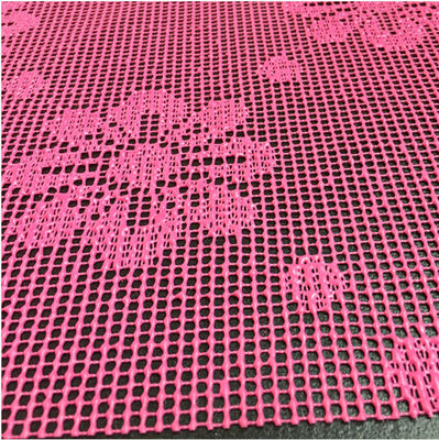 Les fleurs étées à la base par plancher de stratifié de résistance de fente conçoivent tapis de PVC de glissement de manteau de mousse l'anti