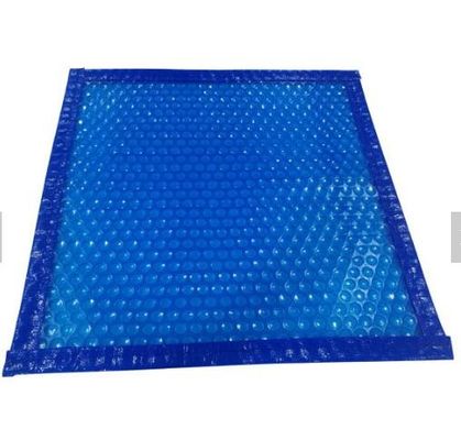 Couverture solaire de piscine de film de bulle de PE de preuve de la poussière 4M * 9.50M Anti - 18 mois UV