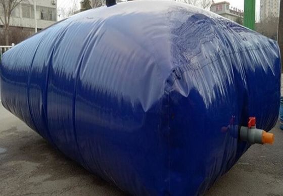 Réservoirs d'eau en plastique résistants de réservoir de vessie de stockage de l'eau de bâche de PVC de l'oreiller 0.7mm de larme grands