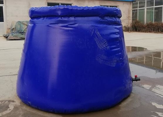 L'eau portative flexible agricole du réservoir d'eau d'oignon de bâche de PVC 1000L réservoir le réservoir de retenue d'eau