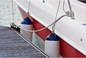 l'amortisseur de bateau du diamètre F5 d'oeil de 27mm maintient à flot 279mm x 762mm les bateaux convenables de 9.10m - de 12.20m