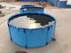 aquarium de bâche de 3000L 1.2MM pliable et pliant avec le réservoir en plastique d'étang à poissons de cadre en métal