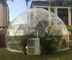 Tentes claires traitées aux UV de partie de dôme de tente de mariage de dôme géodésique de demi sphère de tente campante