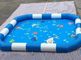 Piscine gonflable portative extérieure d'intérieur gonflable faite sur commande 3.5M*3.5M Swimming Pool Material