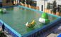 GV cadre en métal de piscine de 10m X de PVC de 10m pour l'été gonflable