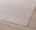 PVC lavable de glissement de main l'anti écument PVC Mat Mesh Bags de glissement de Mat For Carpet Underlay Anti