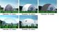Tentes de partie de dôme de housse en toile de PVC de tente de dôme du diamètre 6M Half Sphere Geodesic