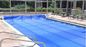 Couverture solaire imperméable de piscine de protection de bulle UV de PE pour la piscine rectangulaire