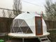 Tentes extérieures en acier de luxe transparentes de partie de dôme de tente de dôme du camping 5M Geodesic Dome Tent