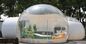 Tente gonflable transparente d'igloo de Chambre de dôme avec 4 parts de salle de bains, salon, chambre à coucher et passage