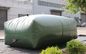 cuve de stockage d'eau flexible de vert de l'armée 20000L pour l'irrigation employée pour stocker le réservoir de retenue d'eau
