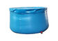 Réservoirs d'eau portatifs flexibles adaptés aux besoins du client de réservoir d'eau de bâche de forme d'oignon de la couleur 7000L