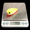 6 couleurs 5.50CM/12.2g 3D observe l'attrait de flottement de pêche à la traîne dur en plastique de pêche de bouton-pression de bâti d'amorce