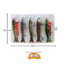 17 colore 17 CM/11g 6#Hooks 3D observe le plein attrait de pêche joint multi de natation de couche d'amorce en plastique