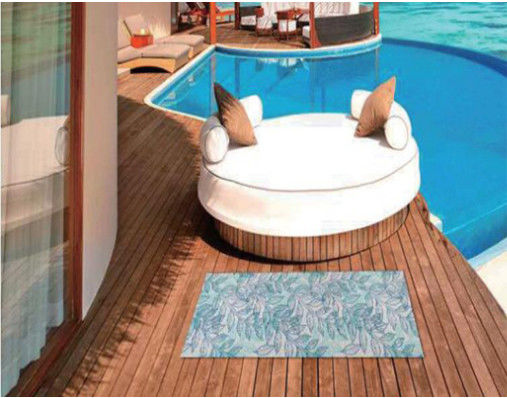 Les tapis de plancher de piscine de résistance à l'usure, espace libre glissent non le tapis de PVC de Mat For Natatorium Anti Slip