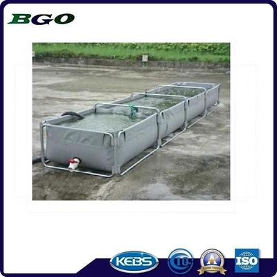 Convient réservoir de poisson en bâche durable abordable pour les acheteurs de Qingdao