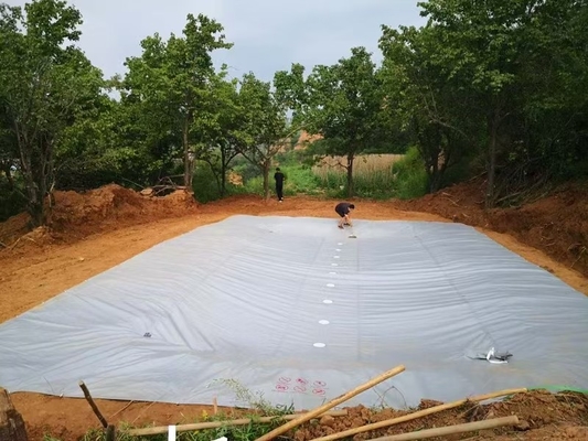 Blisse de collecte des eaux de pluie pour l'agriculture pliable en bâton en PVC