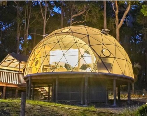 Tentes de partie de dôme de housse en toile de PVC de tente de dôme du diamètre 6M Half Sphere Geodesic