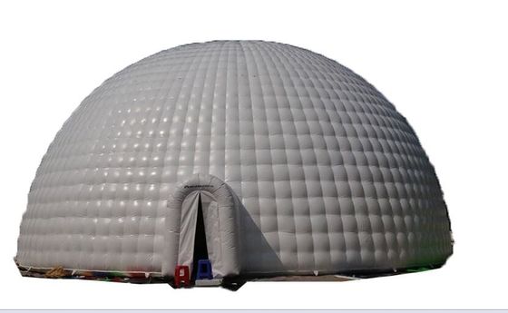Tente gonflable extérieure de partie de loge de bulle, igloo d'exposition de tente de mariage d'explosion