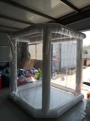 Tente gonflable médicale de bulle de la désinfection 2.5M*2.5M*2.5M Inflatable Bubble Tent de secours