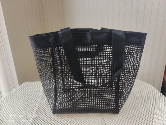 Sacs de plage durables en PVC renforcé de maille de polyester