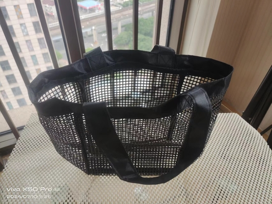 Sacs de plage durables en PVC renforcé de maille de polyester