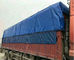 Anti couverture ignifuge UV de camion de bâche résistante avec des ailerons de pluie