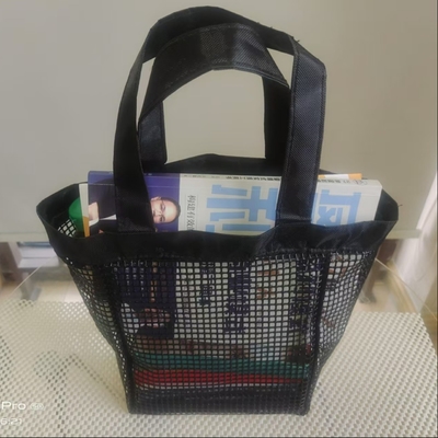 Sacs de plage durables en PVC renforcé de maille de polyester