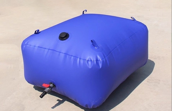 Réservoirs d'eau en PVC portables résistant à la sécheresse et sac de stockage d'eau d'urgence pour les incendies