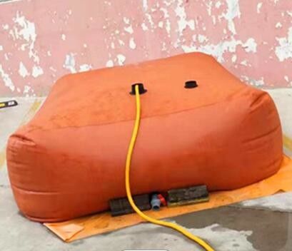 Réservoirs d'eau en PVC portables résistant à la sécheresse et sac de stockage d'eau d'urgence pour les incendies