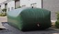 cuve de stockage d'eau flexible de vert de l'armée 20000L pour l'irrigation employée pour stocker le réservoir de retenue d'eau
