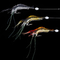 La pêche douce de nuit d'amorce de crevette leurre la simulation 6g de 9cm avec le crochet