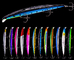 12 perche des couleurs 18CM/22.6g 2#Hooks, Crucian, grande amorce de pêche maritime d'attrait de vairon de Culter Alburnus