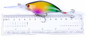 Le laser de 6 yeux des couleurs 11CM/18g 4#Hooks 3D amorcent l'attrait de 0.30m-1.5M Floating Crank Fishing