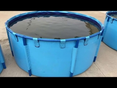 Bassin à poissons en bâche PVC avec armature de 20000L, 30000L, 50000L