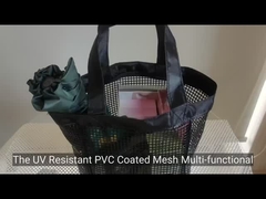 Sac de sport extérieur durable et robuste, sac de rangement cosmétique, sac à filets de pêche